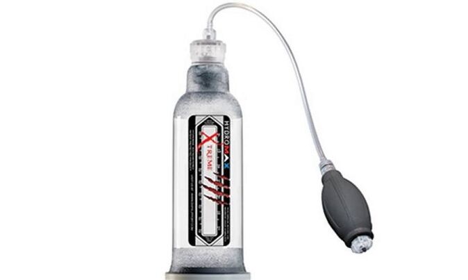 hydropompe pour l'agrandissement du pénis