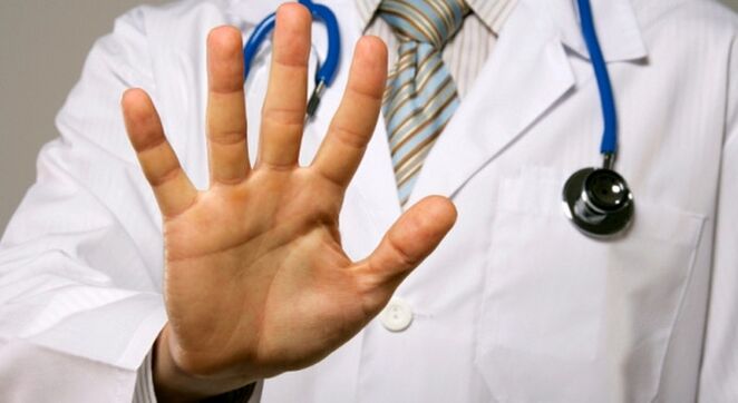 médecin donne des contre-indications à l'agrandissement du pénis